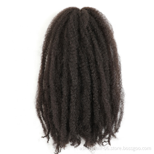 braids for african hair kanekalon synthetic hair extension marley hair 18inch